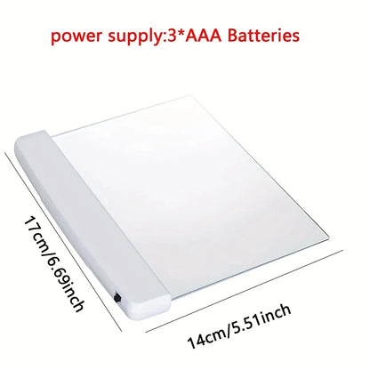 Soft-Glow Flat Panel Reading Light